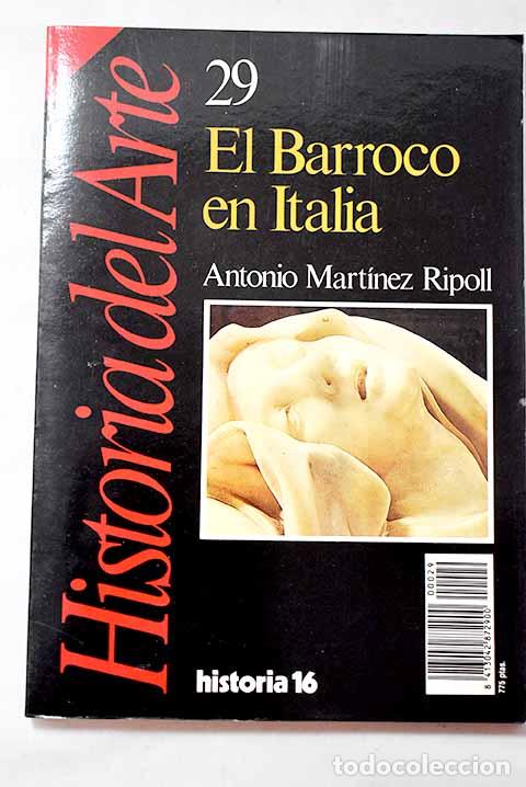 Libros: El barroco en Italia.- Mart&iacute;nez Ripoll, Antonio