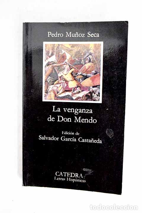 Libros: La venganza de don Mendo.- Mu&ntilde;oz Seca, Pedro