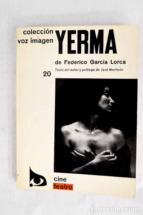 Libros: Yerma: Garc&iacute;a Lorca, Federico.- Garc&iacute;a Lorca, Federico
