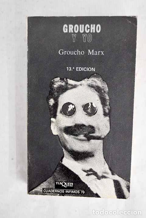 Libros: Groucho y yo: Marx, Groucho.- Marx, Groucho