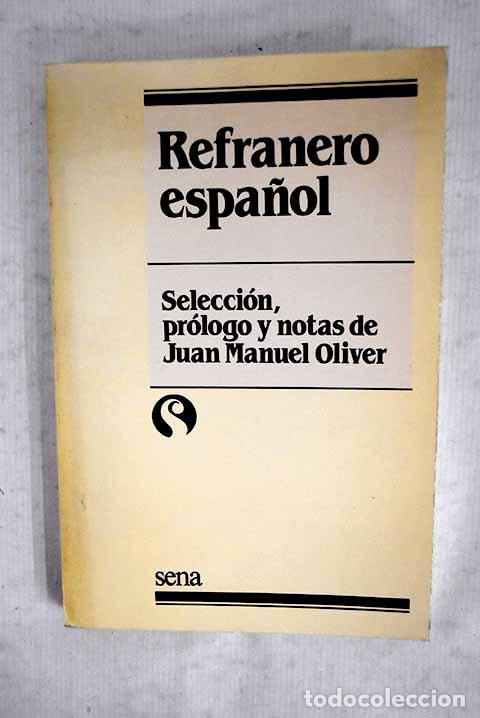 Libros: Refranero espa&ntilde;ol: : Deana.