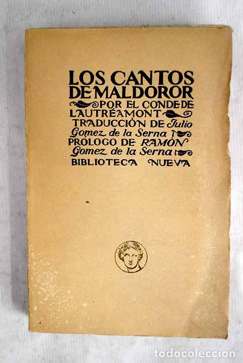 Livres: Los cantos de Maldoror.- Lautr&eacute;amont