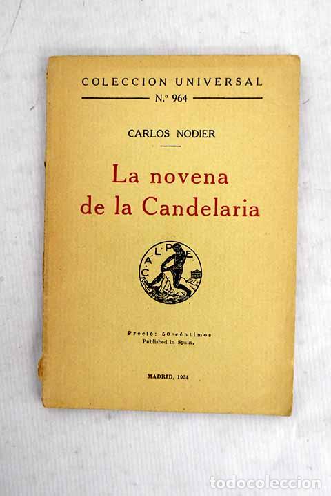Livres: La novena de la Candelaria.- Nodier, Charles
