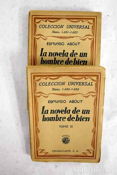 Livres: La novela de un hombre de bien.- About, Edmond