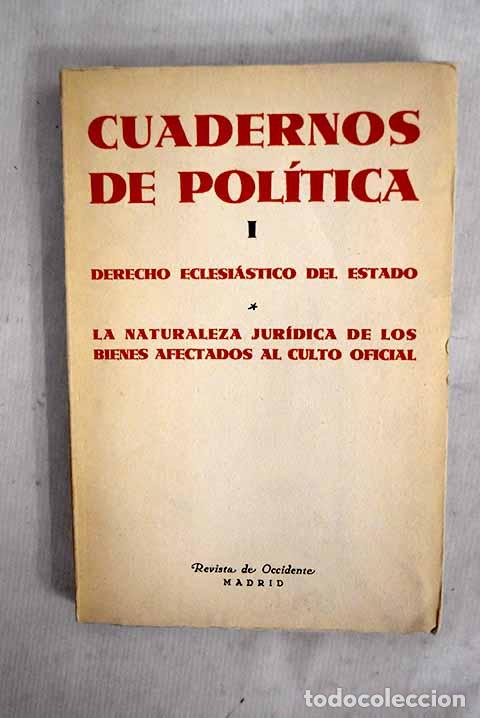 Livres: Derecho eclesi&aacute;stico del Estado.- Ebers, Godehard J.