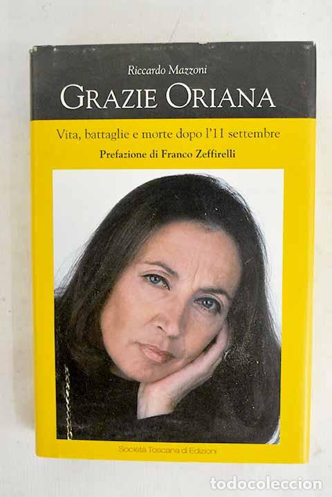 Livres: Grazie Oriana: Mazzoni, Riccardo.- Mazzoni, Riccardo