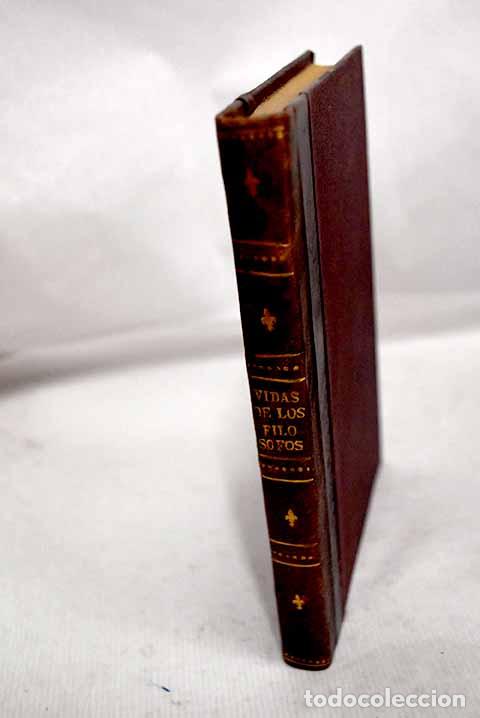 Libros: Vidas de los fil&oacute;sofos m&aacute;s ilustres.- Di&oacute;genes Laercio