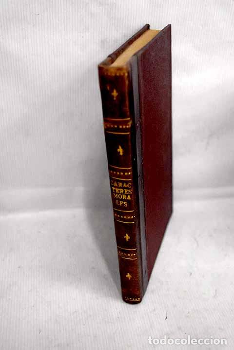 Libros: Caracteres morales: Teofrasto.- Teofrasto