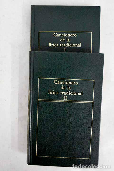 Libros: Cancionero de la l&iacute;rica tradicional
