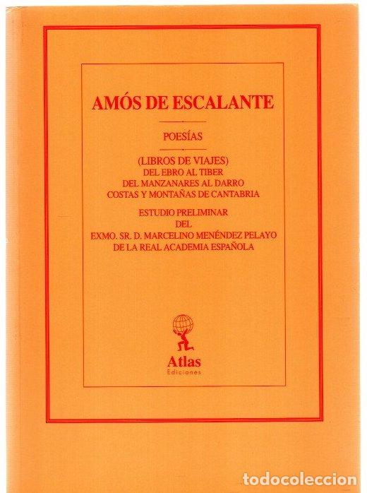 Libros: Poes&iacute;as. Libros de viajes - Escalante, Am&oacute;s de