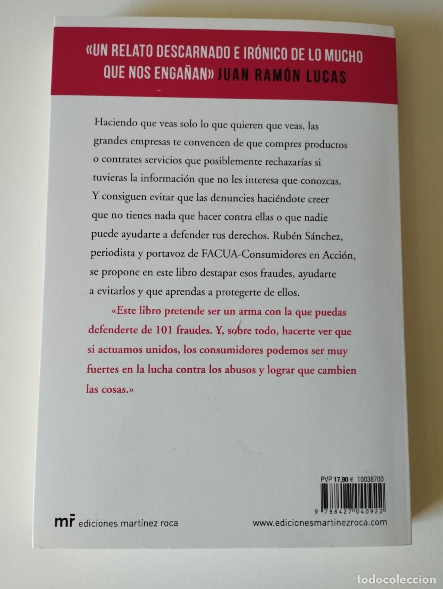 Libros: Defi&eacute;ndete de 101 fraudes. Rub&eacute;n S&aacute;nchez. - Foto 2