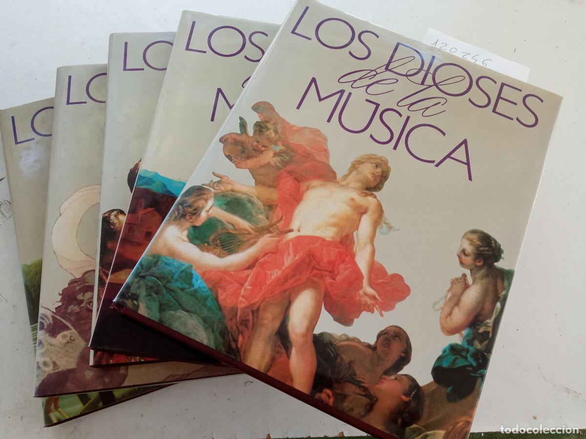 Livres: Roman Bayona - Los dioses de la m&uacute;sica. 5 volumenes