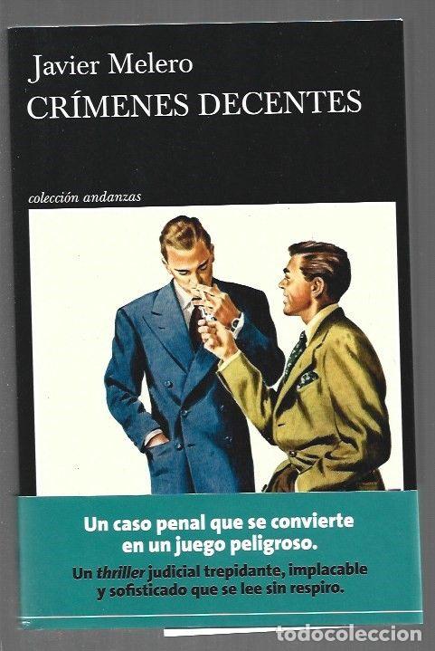 books: CRIMENES DECENTES - MELERO, JAVIER