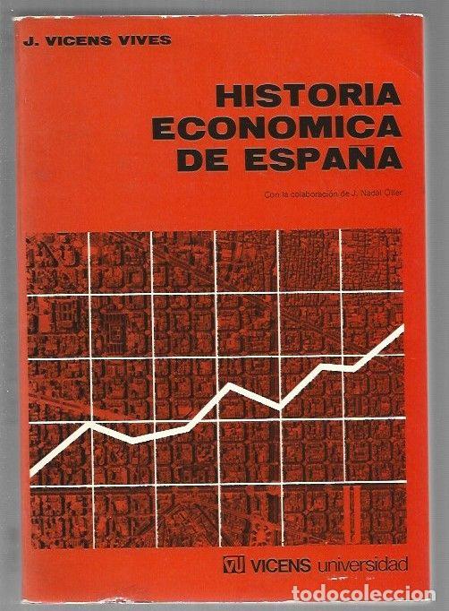 Livros em segunda m&atilde;o: MANUAL DE HISTORIA ECONOMICA DE ESPA&Ntilde;A - J. VICENS VIVES