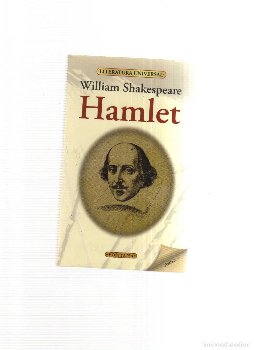 Libros: HAMLET WILLIAM SHAKESPEARE LITERATURA UNIVERSAL - Foto 1