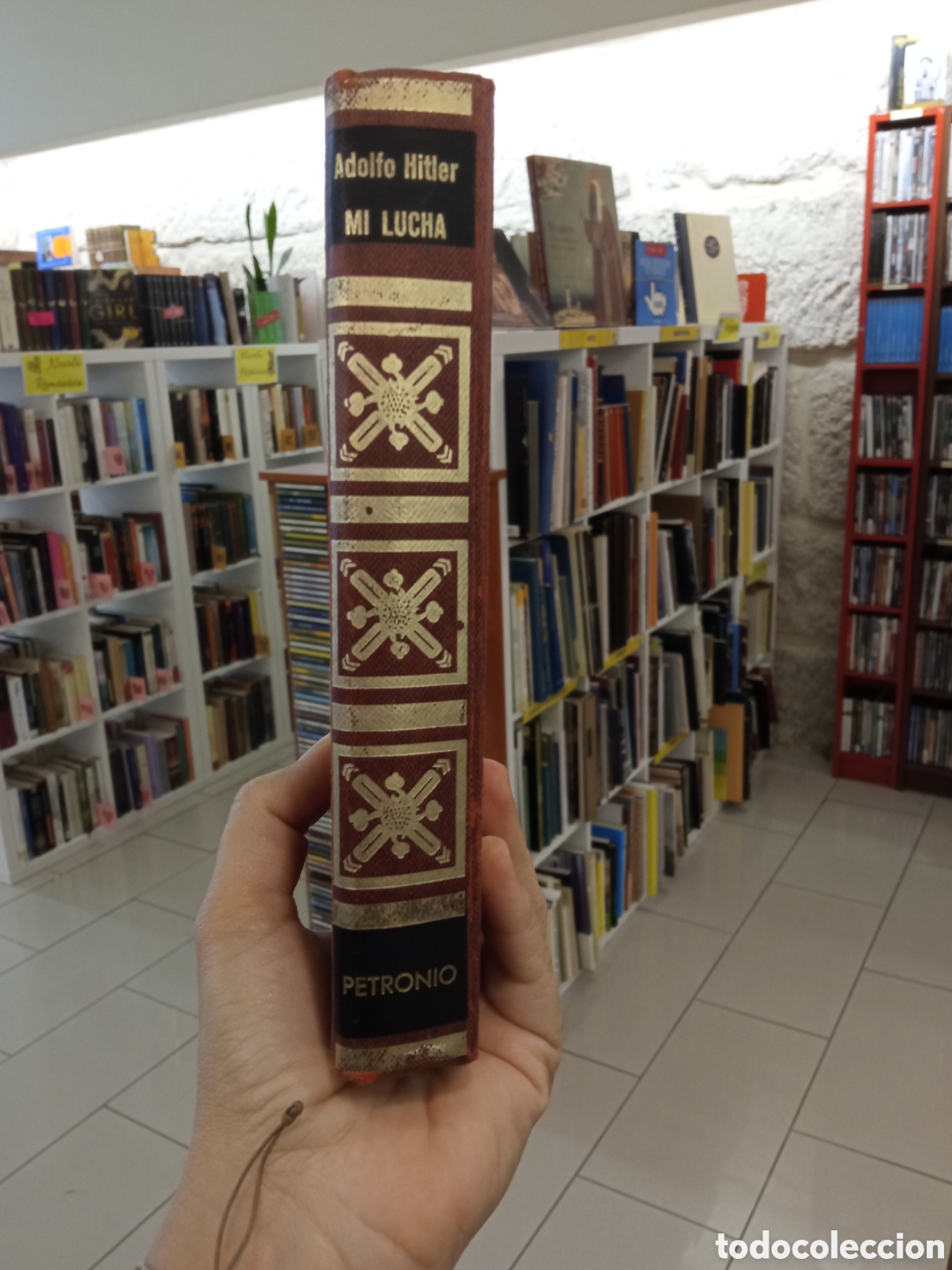 Libros: MI LUCHA - ADOLF HITLER - MEIN KAMPF - EDICIONES PETRONIO - 1974