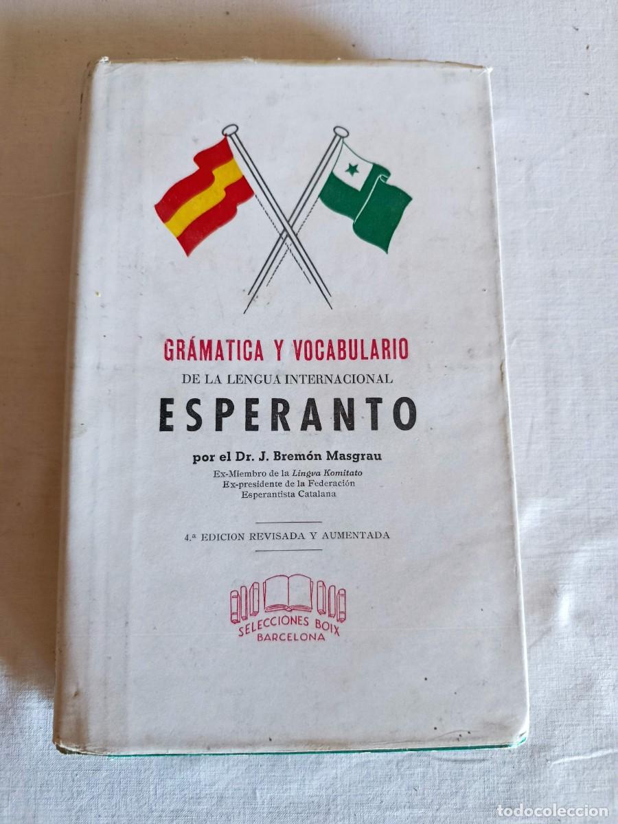 Libros: Gram&aacute;tica y vocabulario esperanto