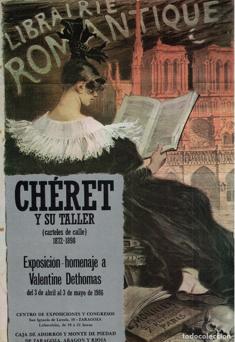 books: CH&Eacute;RET Y SU TALLER (Carteles de calle) 1872-1898. Legado de Valentine Dethomas. Cat&aacute;logo. - Ch&eacute;ret.