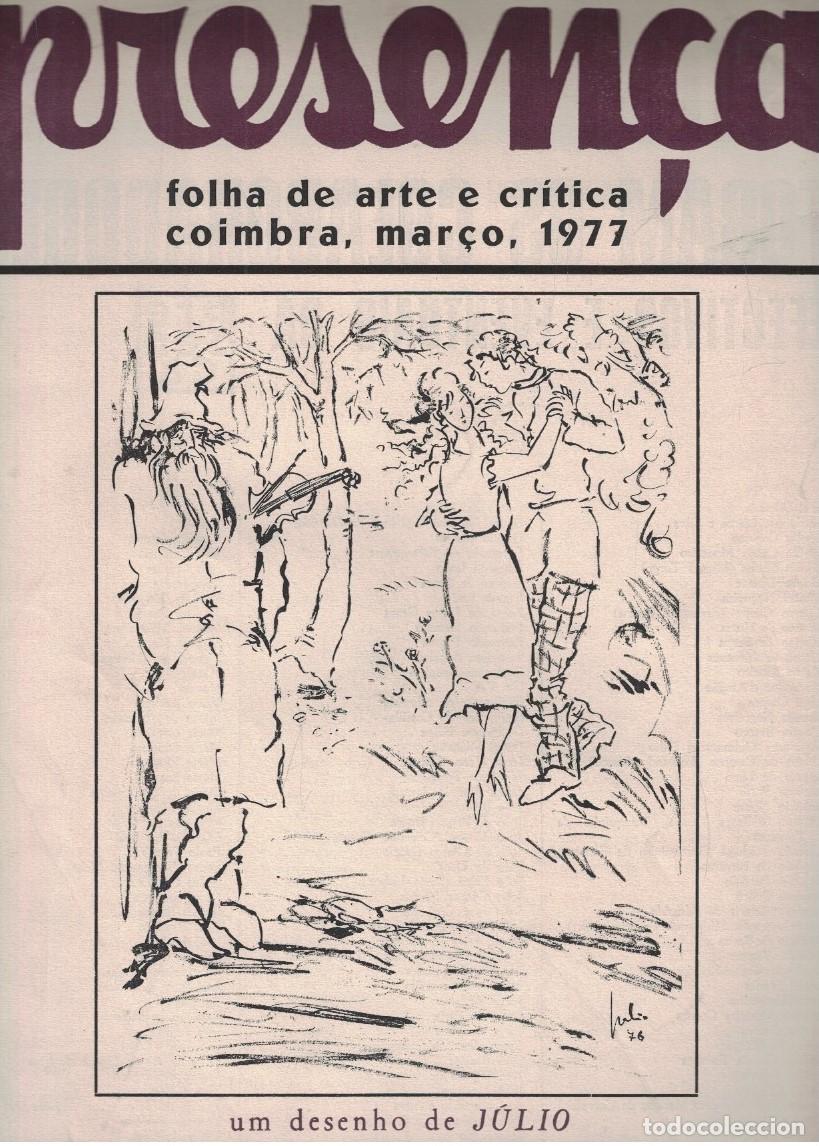 Libri di seconda mano: PRESEN&Ccedil;A. Folha de arte e cr&iacute;tica. Coimbra. Mar&ccedil;o, 1977. N&uacute;mero &uacute;nico. 1927-1977. Cinquenten&aacute;rio. U