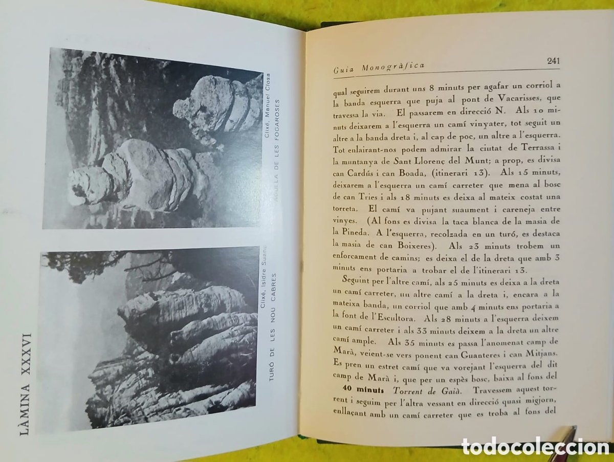 Libros: Guia monogr&agrave;fica Sant Llorenc del Munt - Foto 7