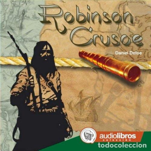 Libros: ROBINSON CRUSOE AUDIOLIBRO - Daniel Defoe - Daniel Defoe - Foto 1