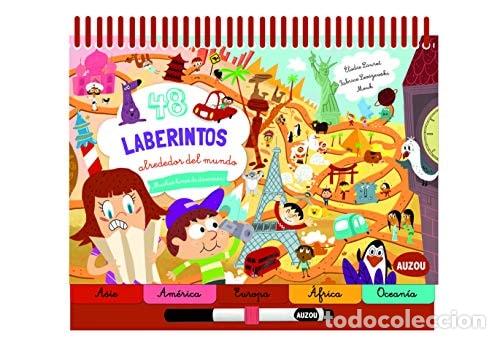 books: 48 laberintos alrededor del mundo - Elodie Lauret, Fabrice L - Elodie Lauret, Fabrice Leoszewski, Mo