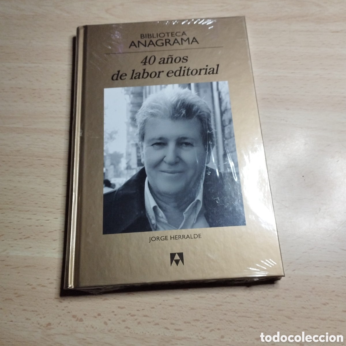 Libros: Biblioteca Anagrama. 40 a&ntilde;os de labor editorial. Jorge Herralde. Nuevo a&uacute;n precintado.