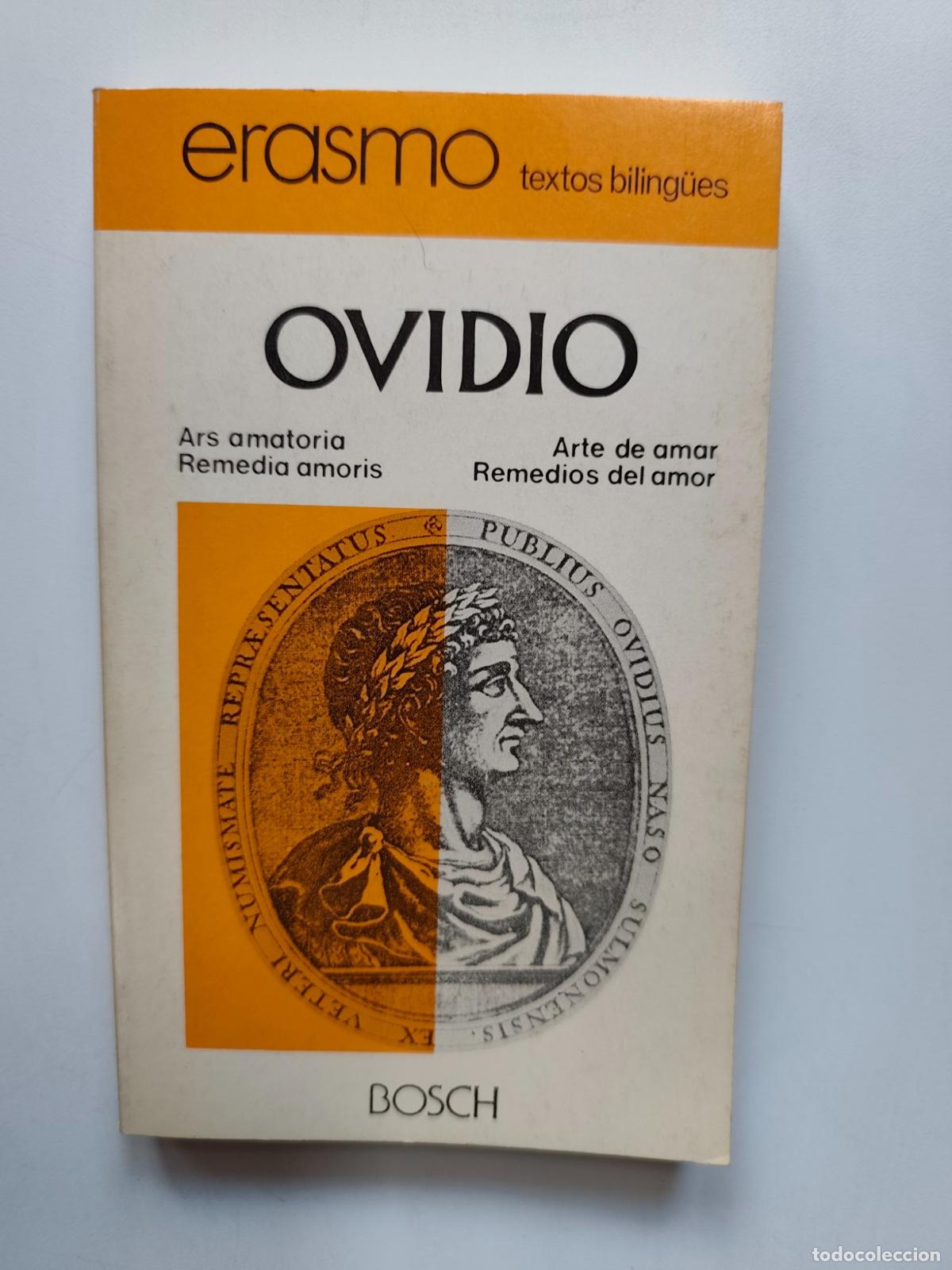 Libros: Ovidio - Arte de amar; Remedios del amor (ed. biling&uuml;e lat&iacute;n-espa&ntilde;ol)