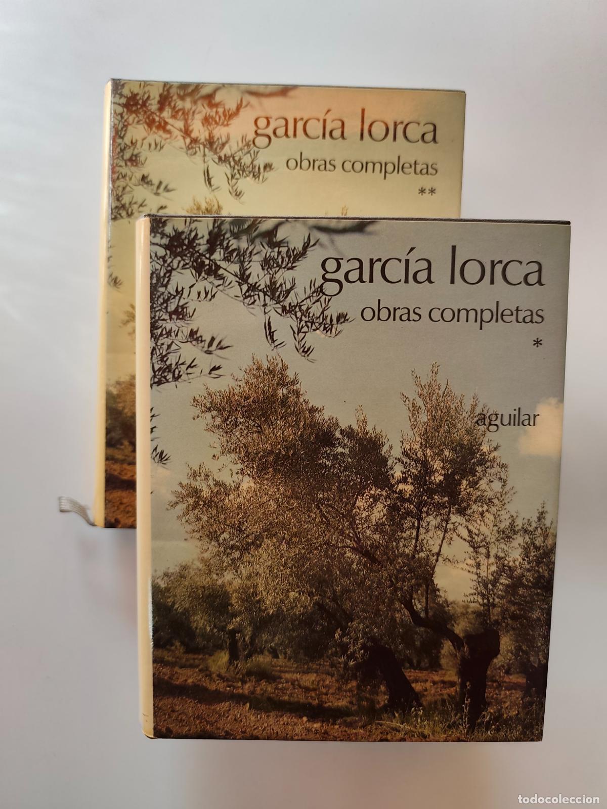 Libros: Federico Garc&iacute;a Lorca - Obras completas. I y II