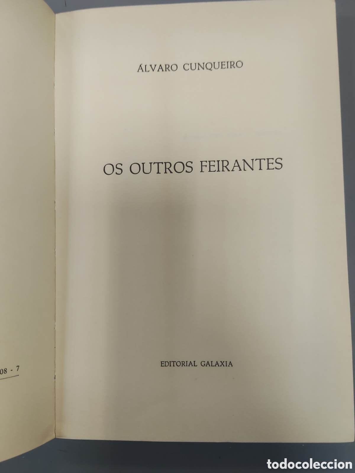 Libros: &Aacute;lvaro Cunqueiro Os outros feirantes - Foto 2