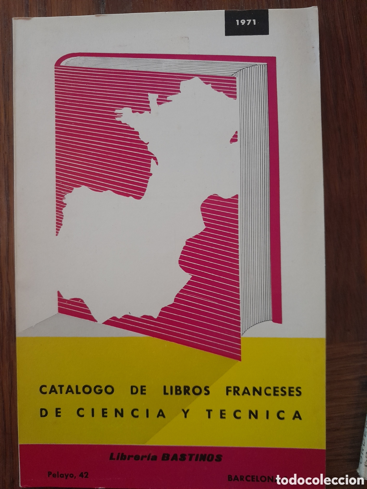 Libros: Catalogo 1971 libros franceses de ciencia y tecnica
