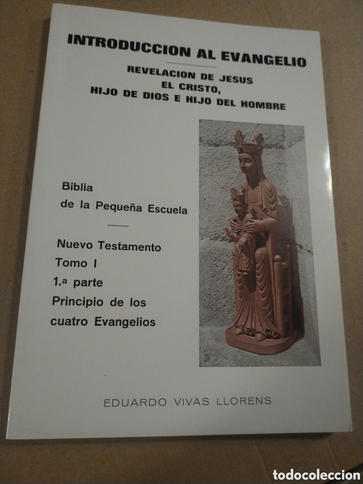 Libros: Introducci&oacute;n al Evangelio. Revelaci&oacute;n de Jesus. EDUARDO VIVAS LLORENS