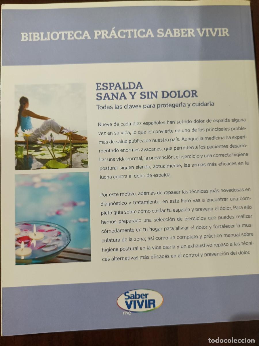 Libros: SABER VIVIR. Espalda sana y sin dolor - Foto 2