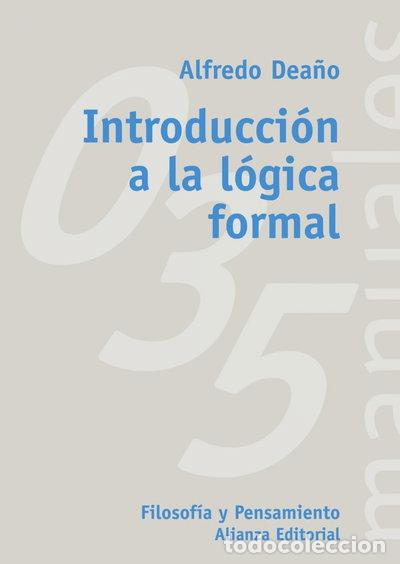 Libros: Introducci&oacute;n a la l&oacute;gica formal- 9788420686813