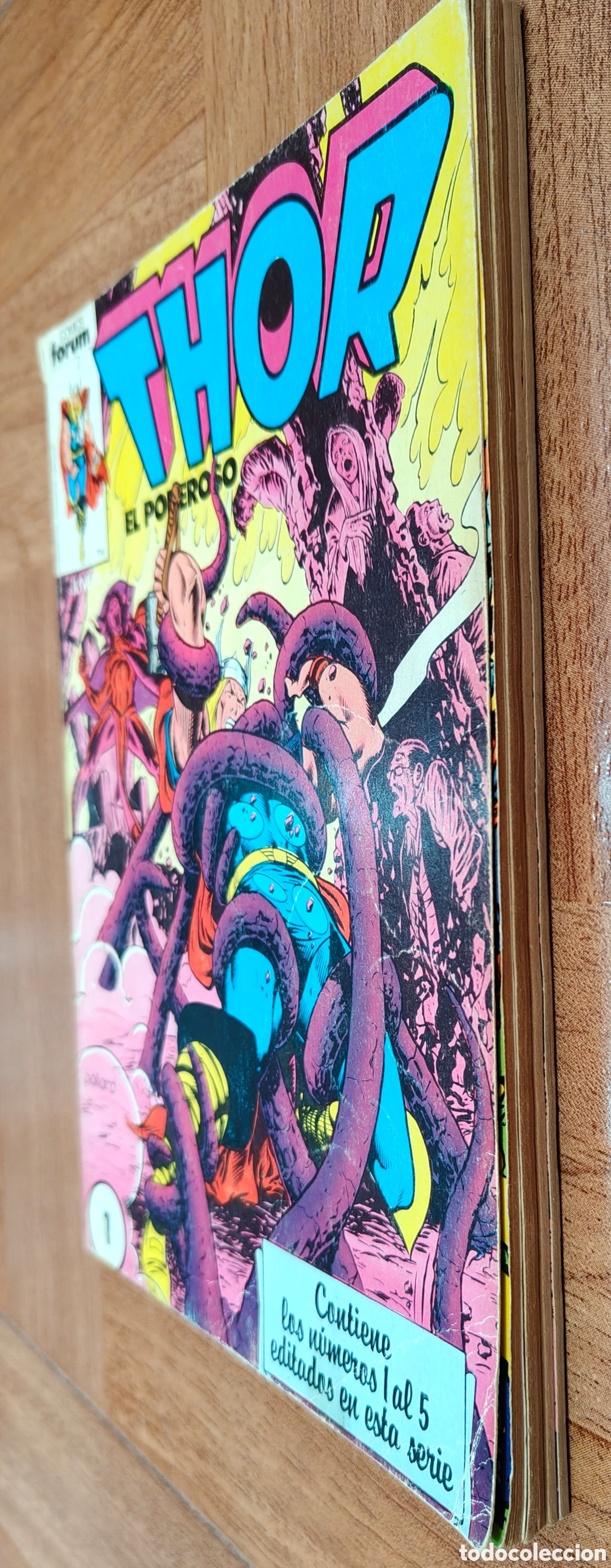 Libros: Thor: El Poderoso � Retapado � 5 N&uacute;meros (1 al 5) � F&oacute;rum - VV. AA. - Foto 2