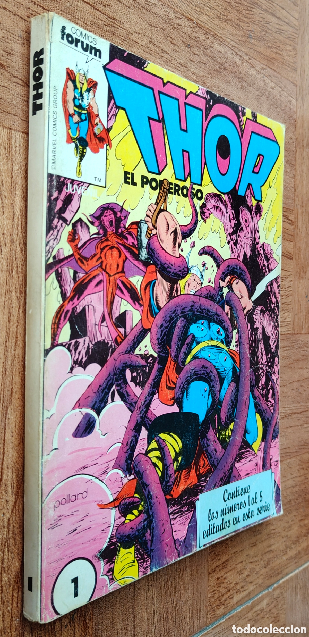 Libros: Thor: El Poderoso � Retapado � 5 N&uacute;meros (1 al 5) � F&oacute;rum - VV. AA. - Foto 1