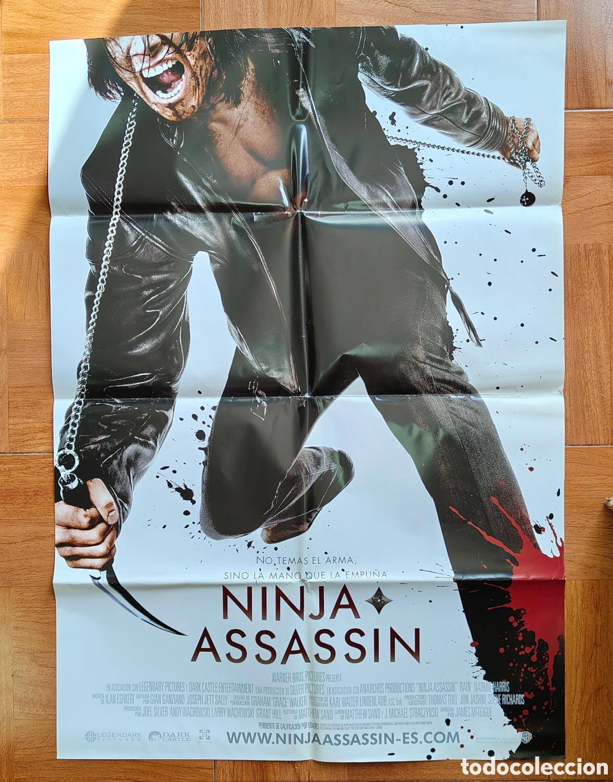 Livres: P&oacute;ster Cine Ninja Assassin � 98 x 68 cm - VV. AA.