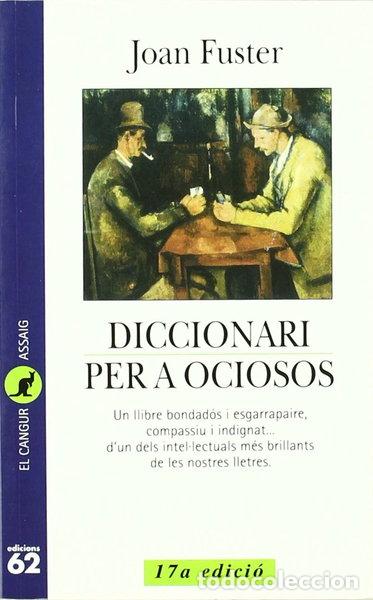 Livres: Diccionari per a ociosos- 9788429714319