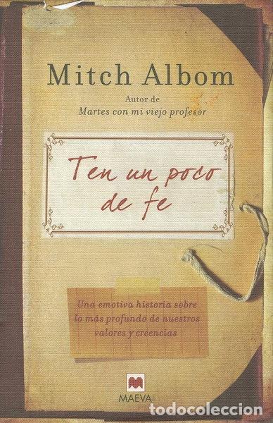 Libros: Ten un poco de fe- 9788492695225