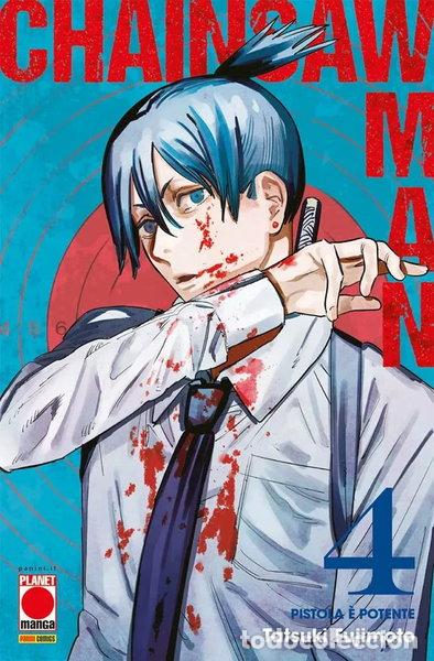 Libros: Chainsaw Man. Pistola &egrave; potente (Vol. 4)- 9788828763017