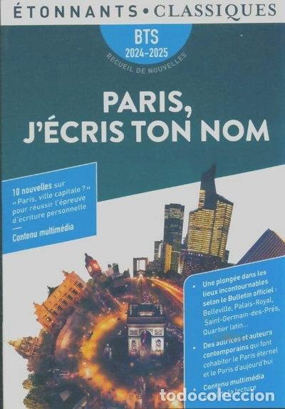 books: Paris, j'&eacute;cris ton nom- 9782257006493