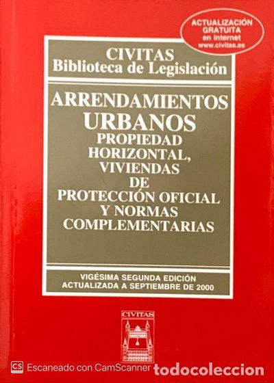 books: Arrendamientos Urbanos Propiedad- 9788447014552