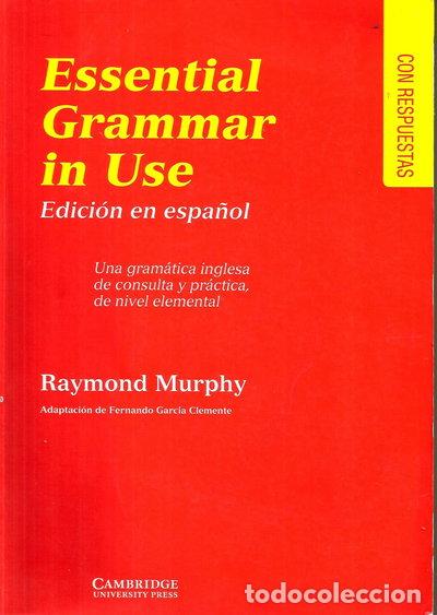 books: Essential Grammar in Use Spanish Edition with Answers- 9780521447058