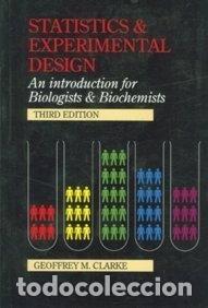Livros em segunda m&atilde;o: Statistics and Experimental Design: An Introduction for Biologists and Bioche...- 9780340593240