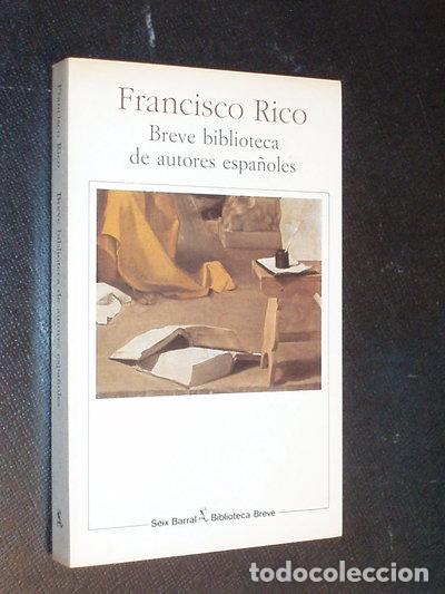 Libros: Breve biblioteca de autores espa&ntilde;oles- 9788432206313