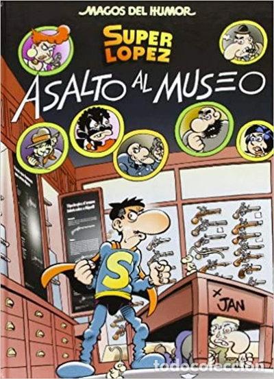 books: Superl&oacute;pez. Asalto al museo- 9788466651042