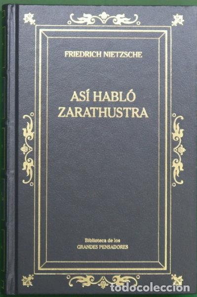 Libros: As&iacute; habl&oacute; Zaratustra- 9788447322725