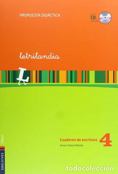 Libros: Letrilandia cuaderno de escritura 4 (Propuesta Didactica)- 9788426380272