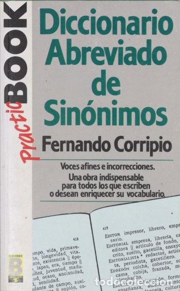 Libros: Diccionario Abreviado de Sin&oacute;nimos- 9788440619570