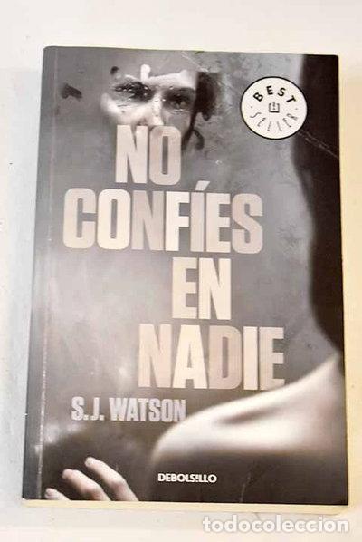 Libros: No conf&iacute;es en nadie- 9788490322697